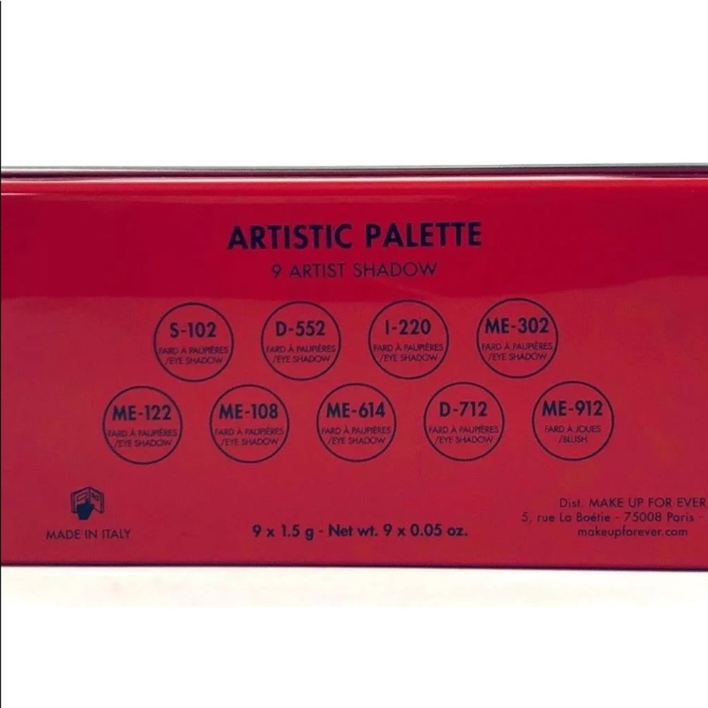 MAKE UP FOR EVER ARTIST PALETTE Limited Edition - Picture 6 of 6